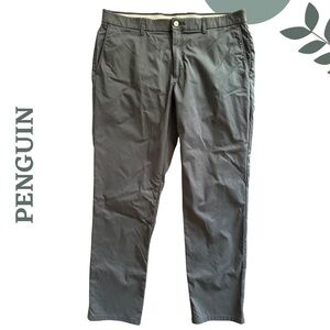 Original Penguin Men’s Pants Golf Performance – Charcoal Grey Size 38x32